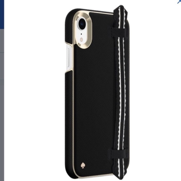 BNIB Kate Spade Wrap Strap Saffiano Case iPhone XR - Picture 4 of 13